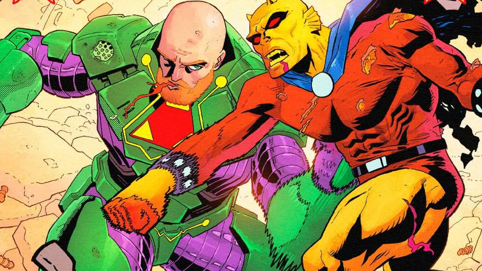 Lex Luthor gegen Etrigan in DC Ko