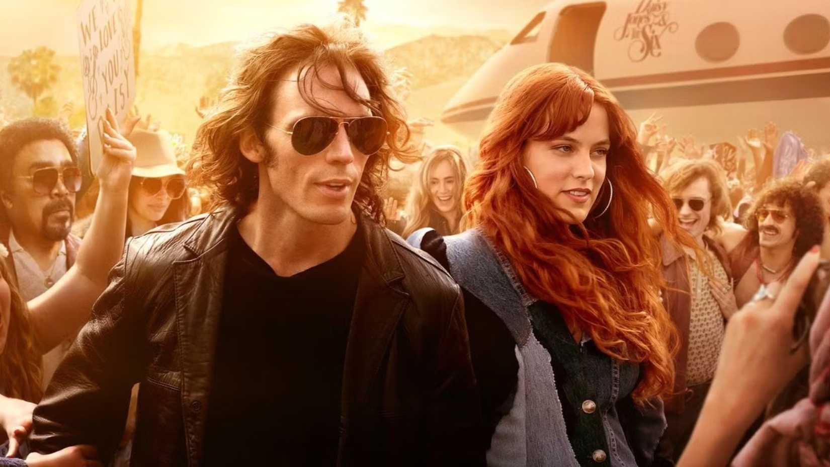 12 Prime Video Shows That Get Better With Every Episode 7 Daisy Jones and Billy Dunne in the limited series Daisy Jones & The Six.