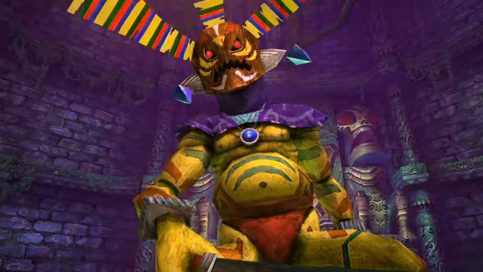 A boss in Majoras Mask 4K