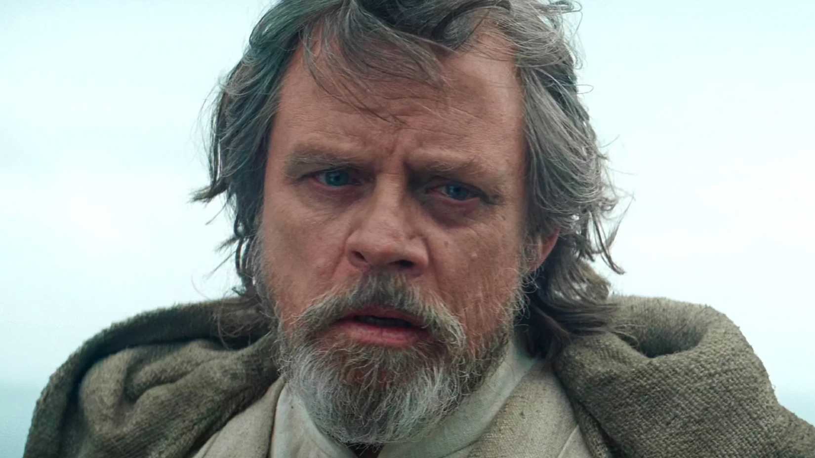 Mark Hamill as Luke Skywalker in The Force Awakens