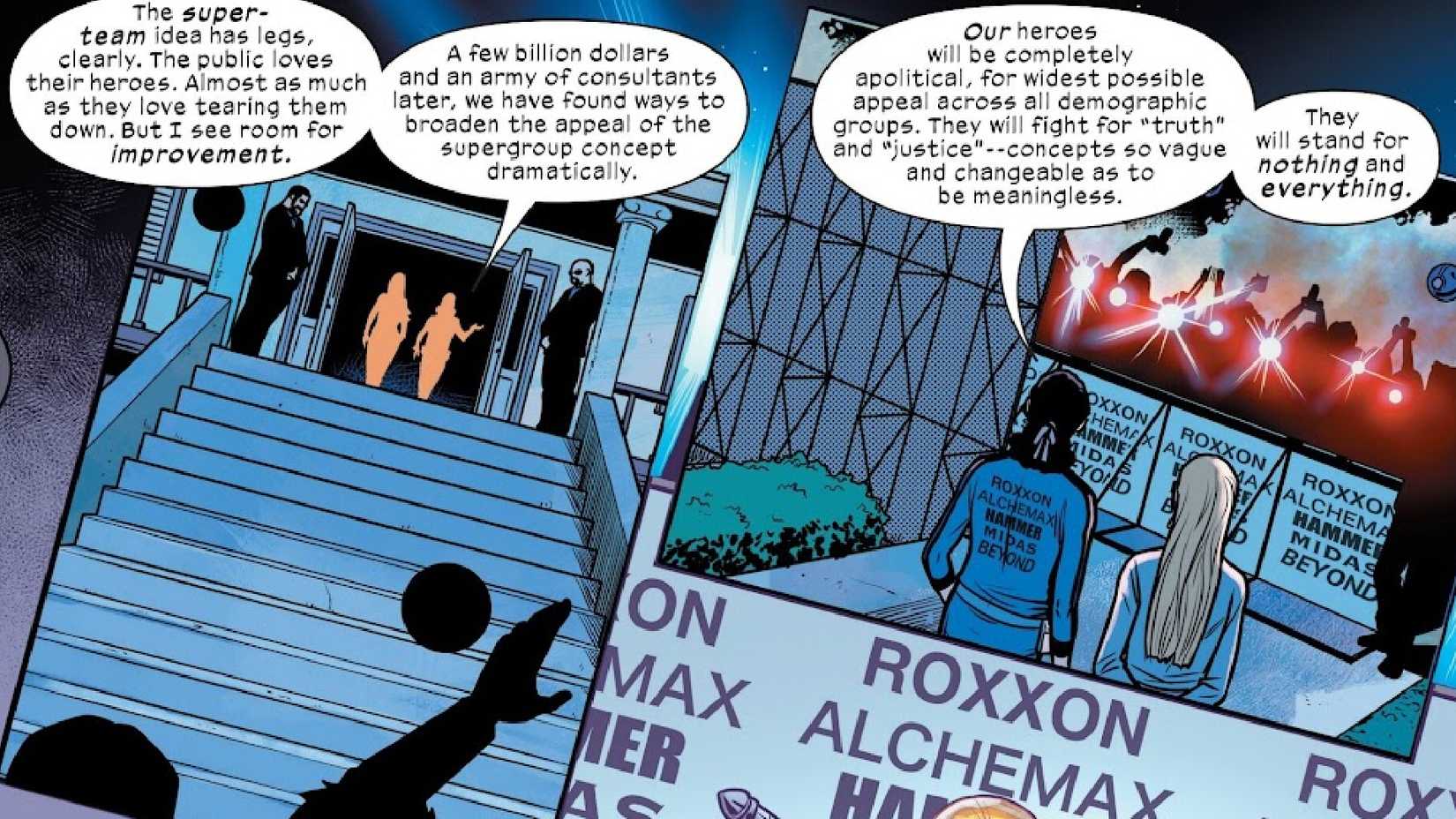 marvel calls out superman's motto in the ultimates