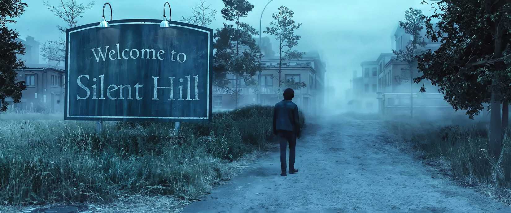 Jeremy Irvine’s James entering Silent Hill in Return to Silent Hill