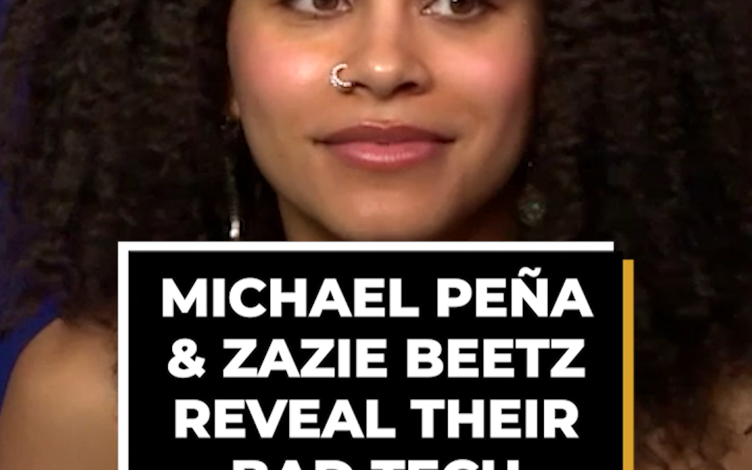 Michael Peña & Zazie Beetz Reveal Their Bad Tech Habits
