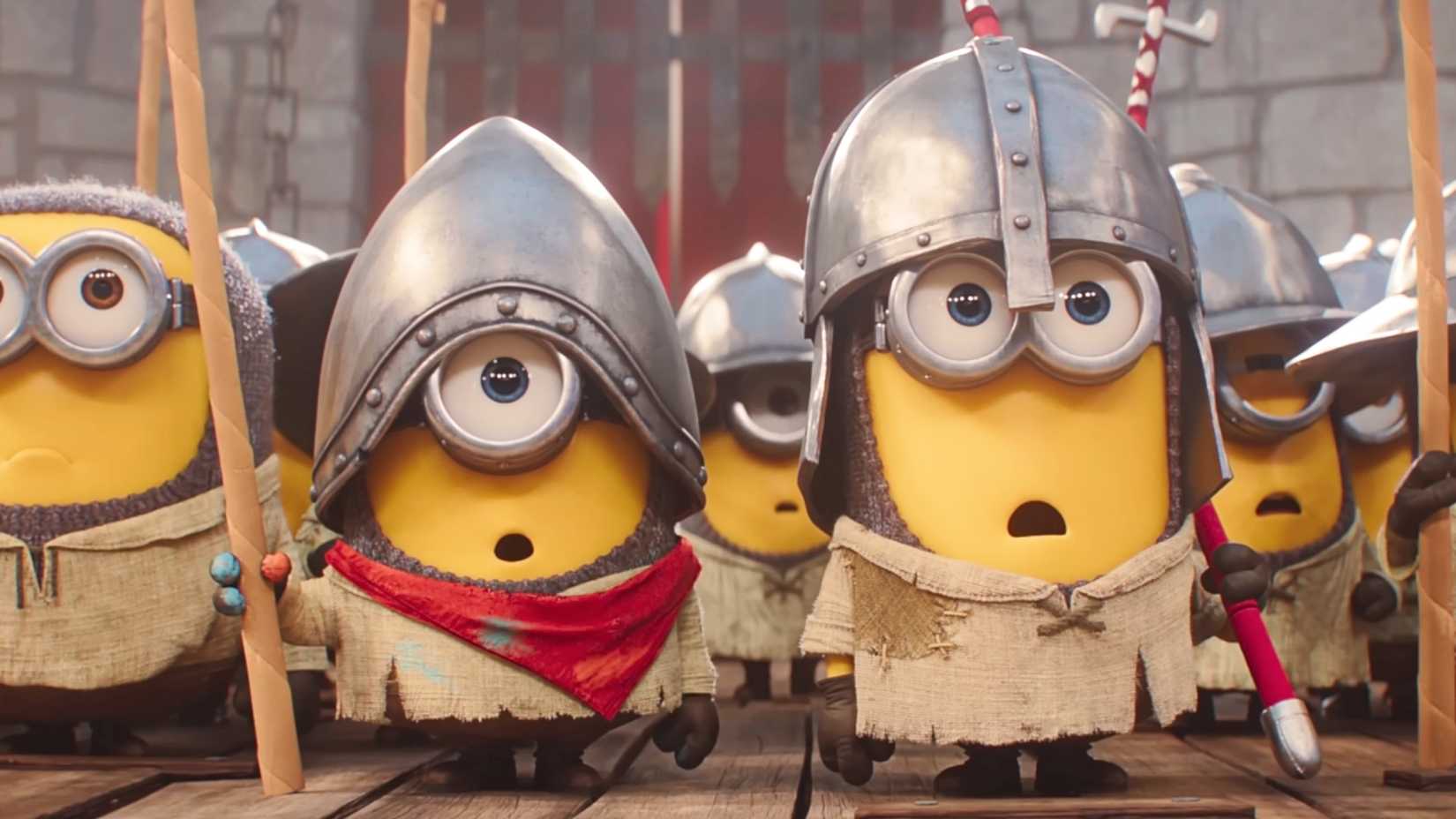 Minions como guerreiros em Minions and Monsters