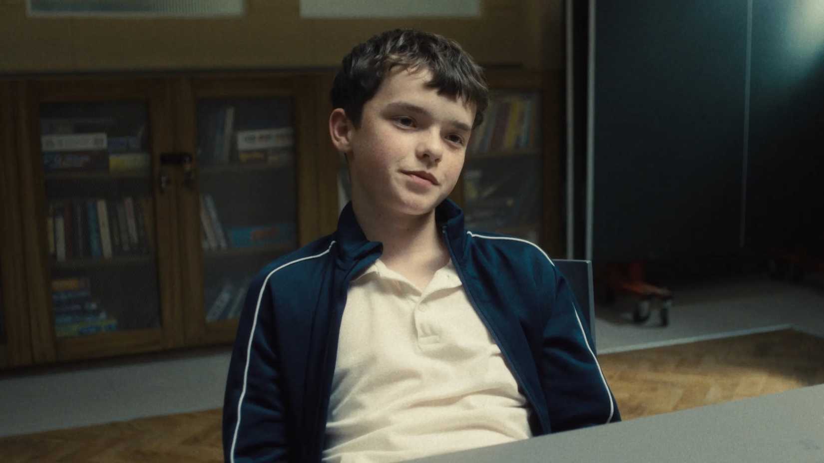 Owen Cooper (Jamie Miller) em Adolescence.