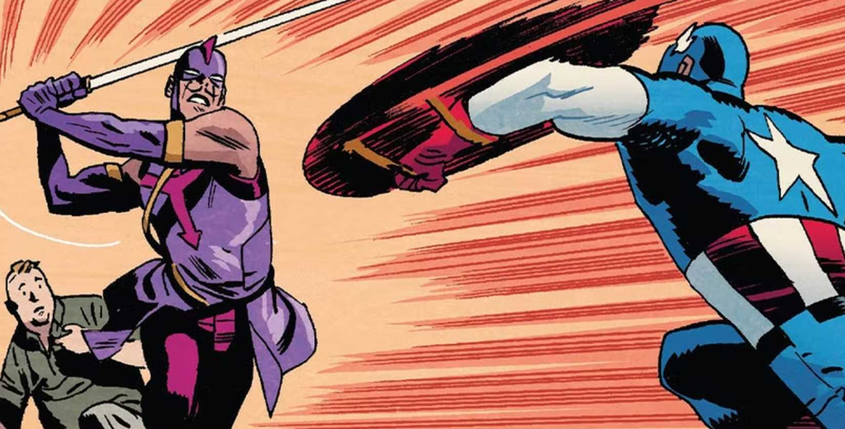 Nachrichten Schwertkämpfer gegen Captain America