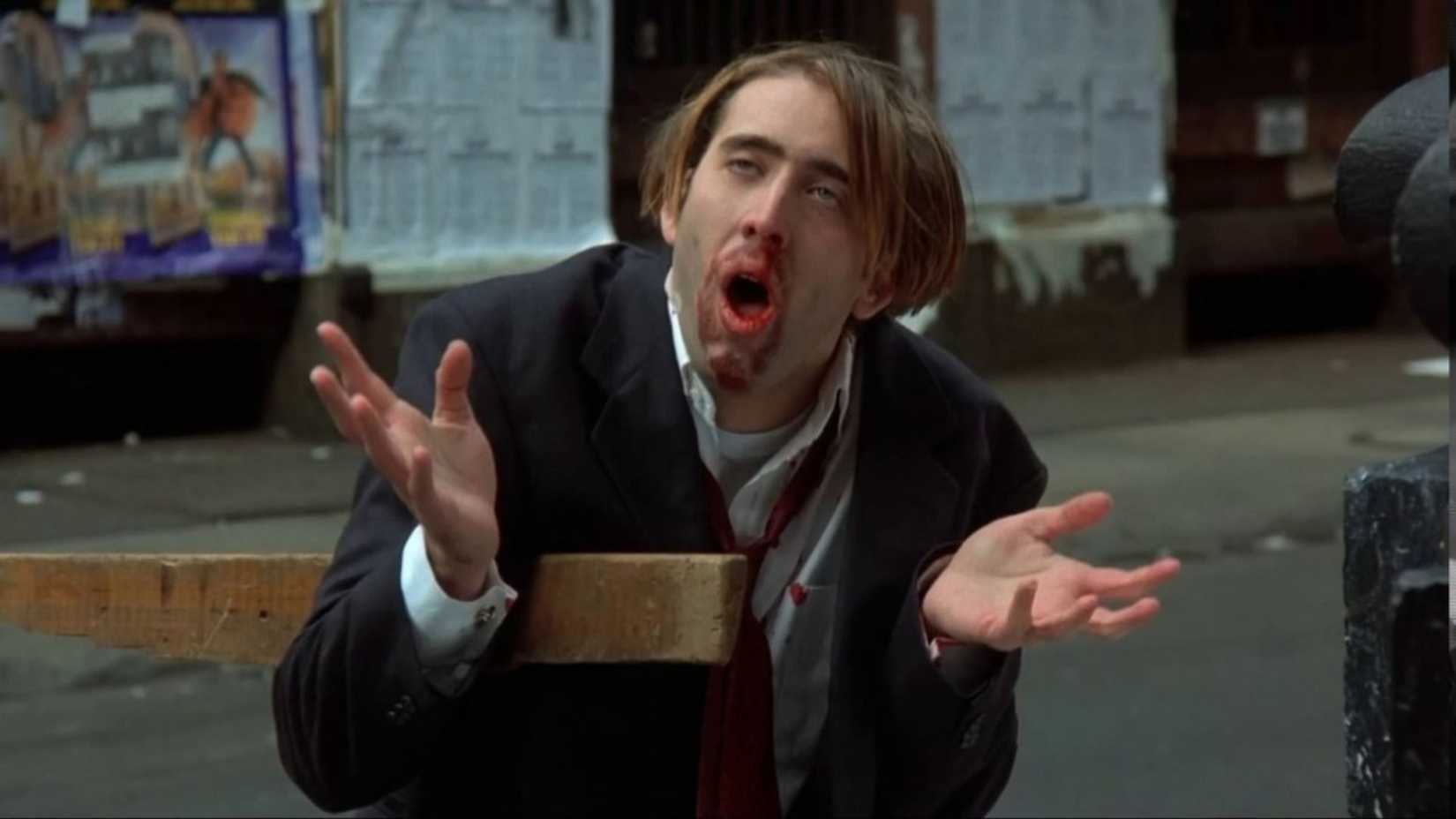Nicolas Cage als Peter Loew in Vampire's Kiss