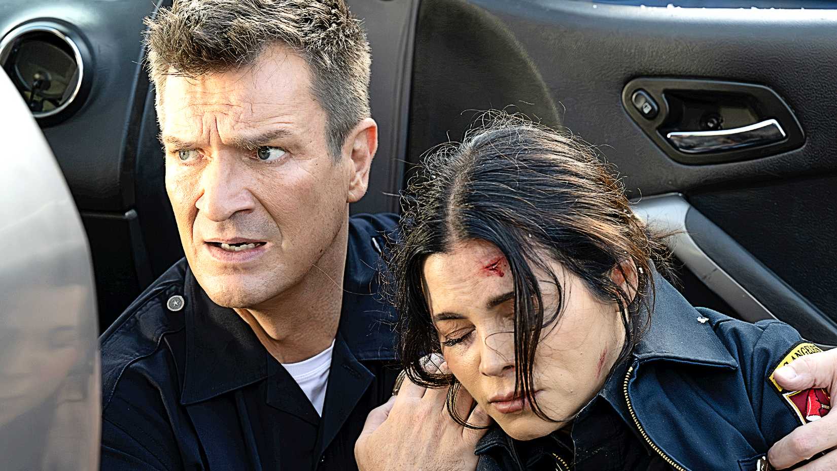 Nolan e Bailey em The Rookie