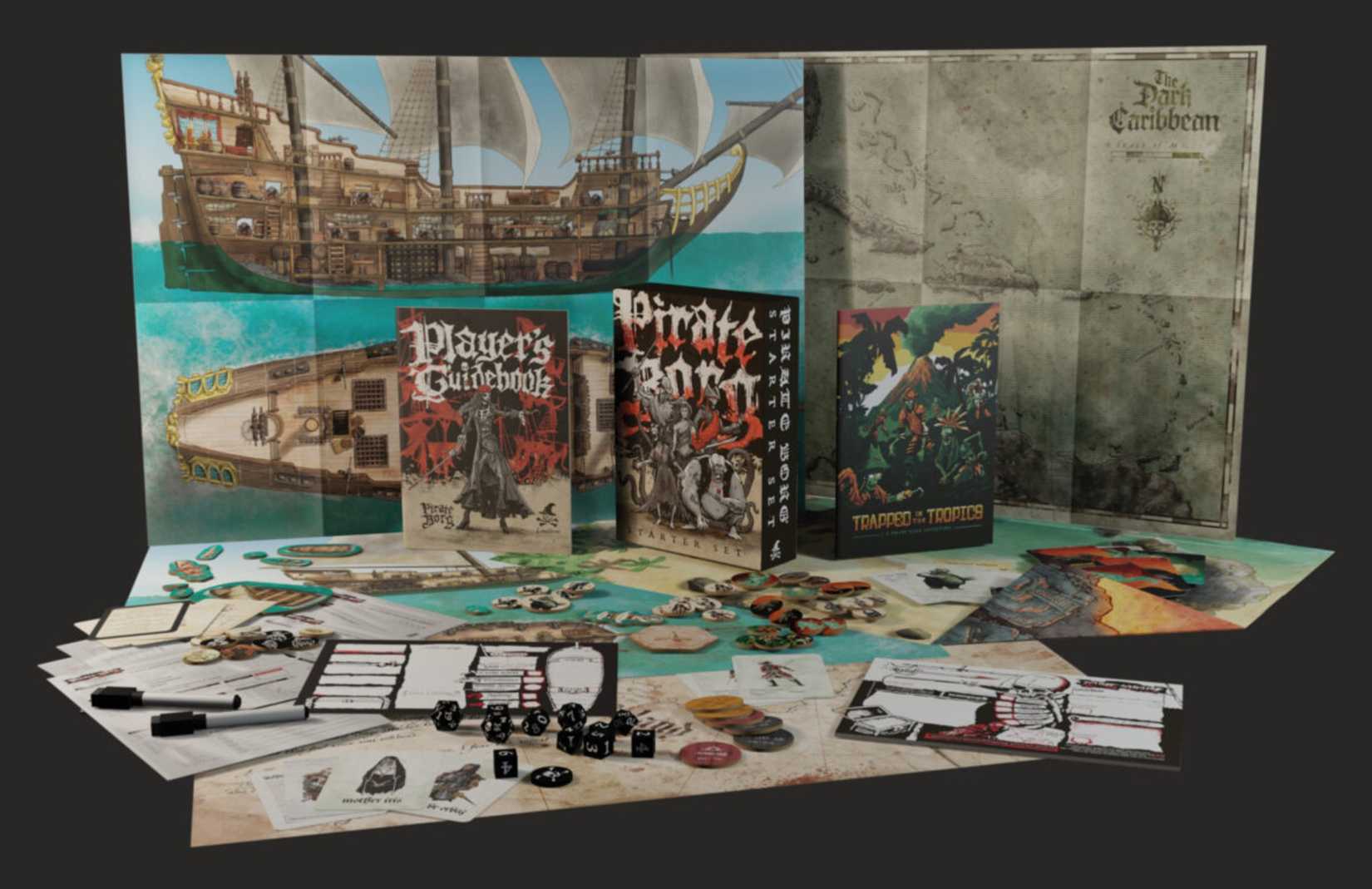 Pirate Borg Starter Set Review - An Excellent TTRPG That's Rated "Argh"