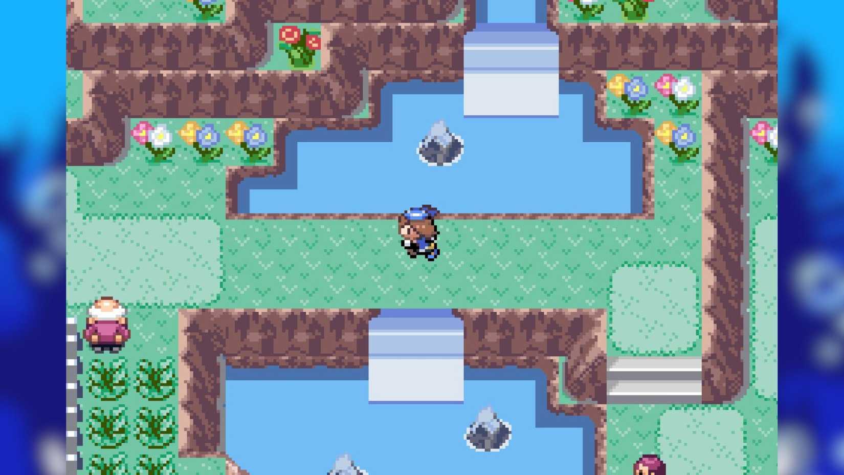 Eine Rasenfläche in Pokémon Royal Sapphire 