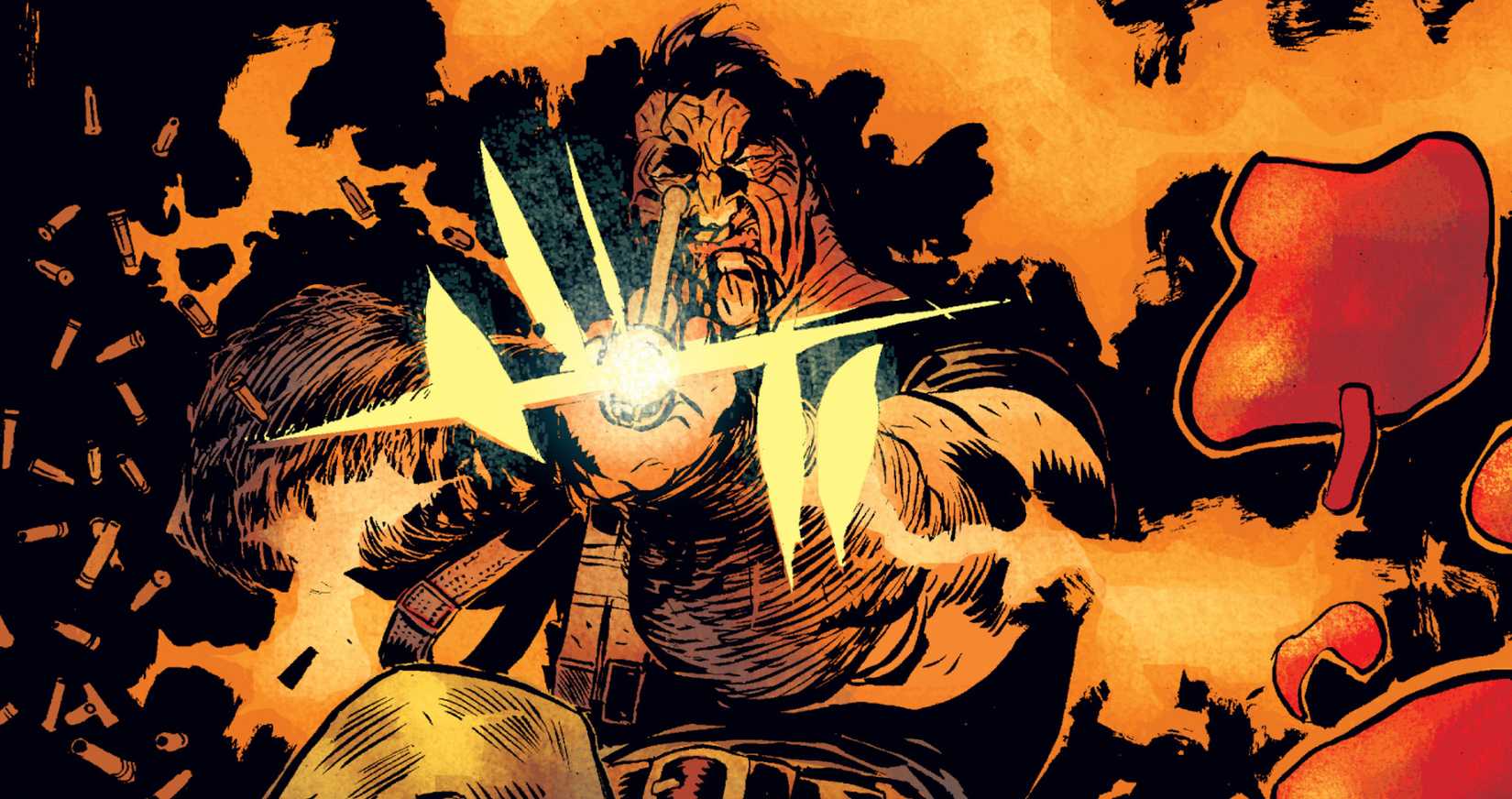 Punisher Kills Barracuda in Marvel Comic