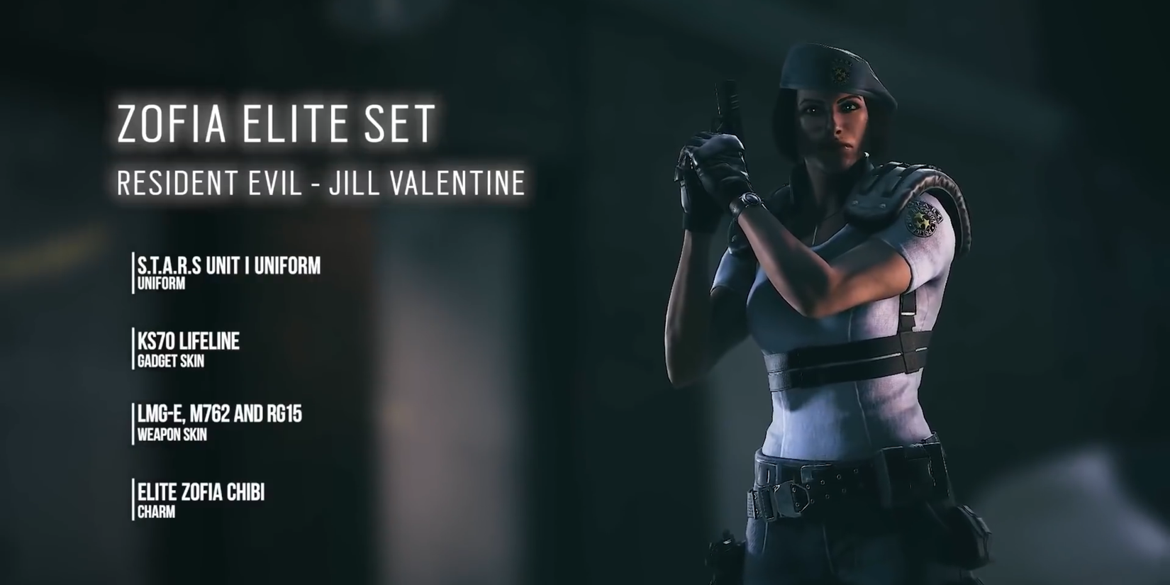 Rainbow Six Siege Zofia Jill skin