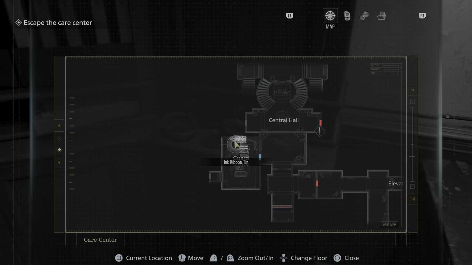 Resident Evil Requiem Ink Ribbon Tins Guard Office