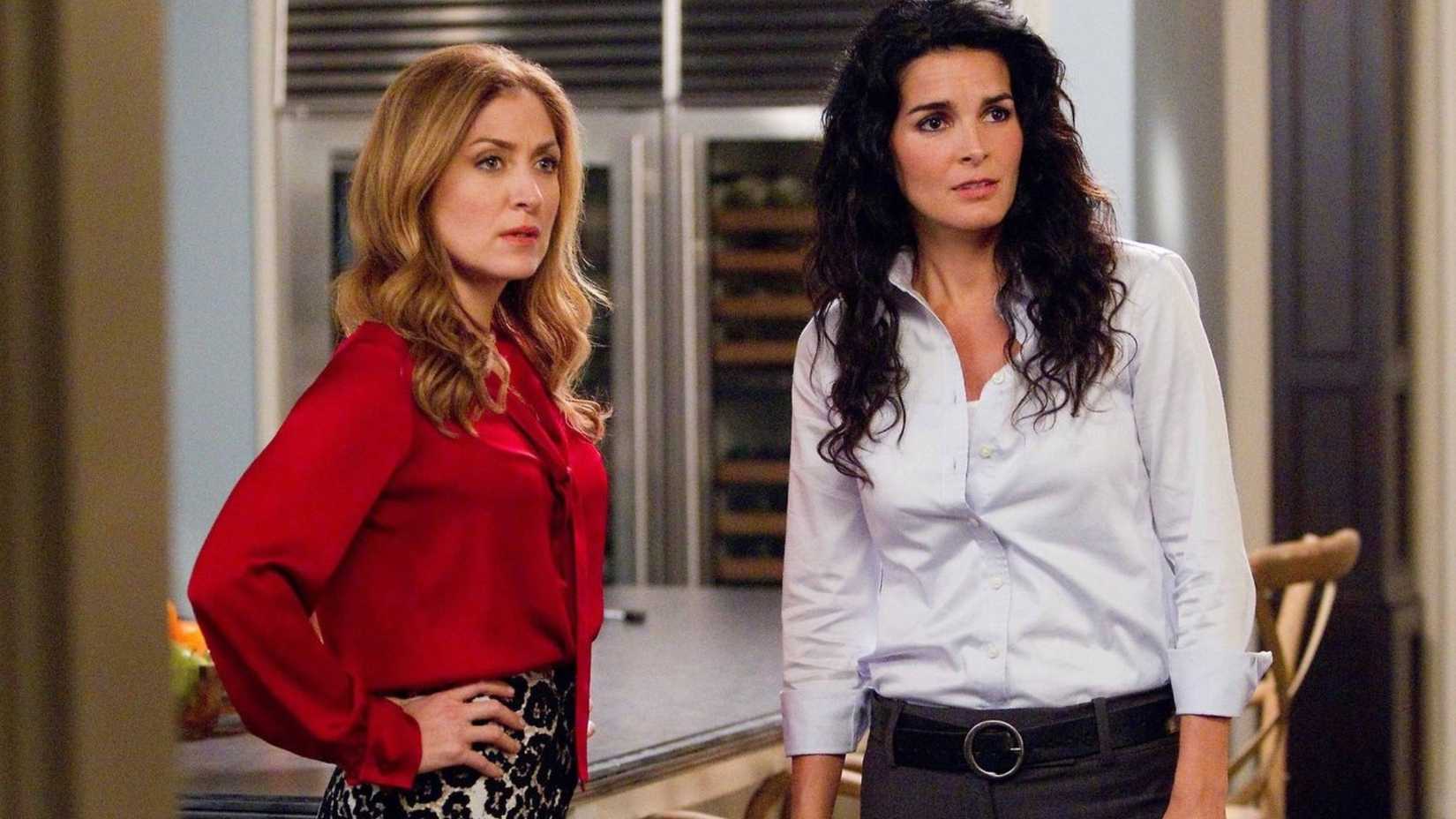 Jane e Maura em Rizzoli & Isles.