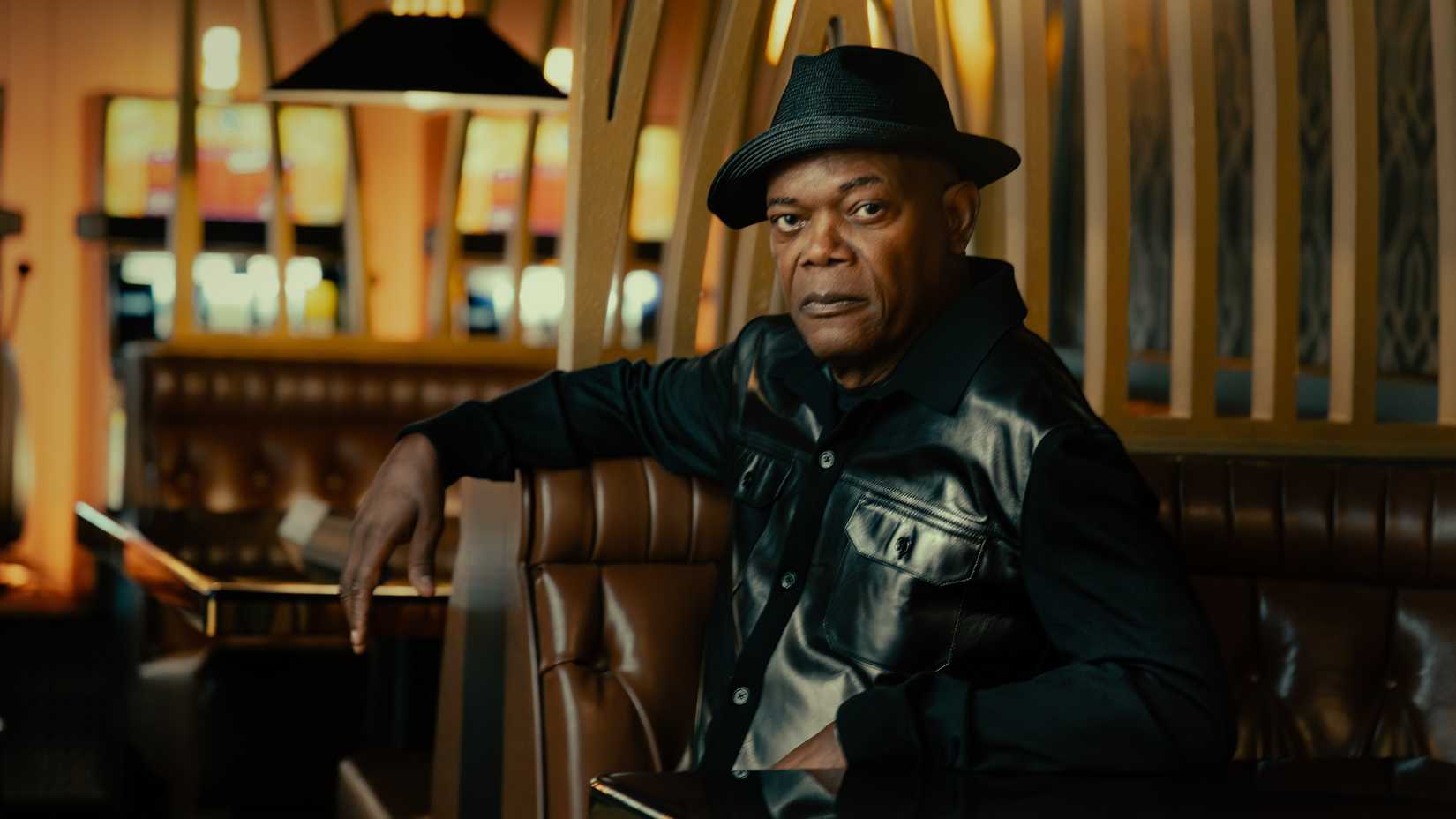 Samuel L. Jackson em cena de Frisco King