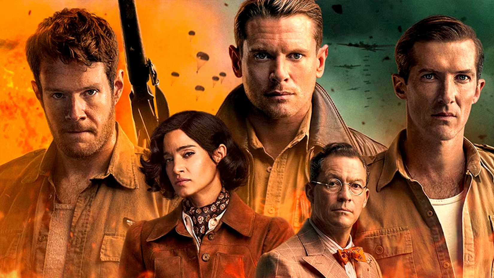 Главные актеры сериала "SAS: Rogue Heroes" позируют для постера