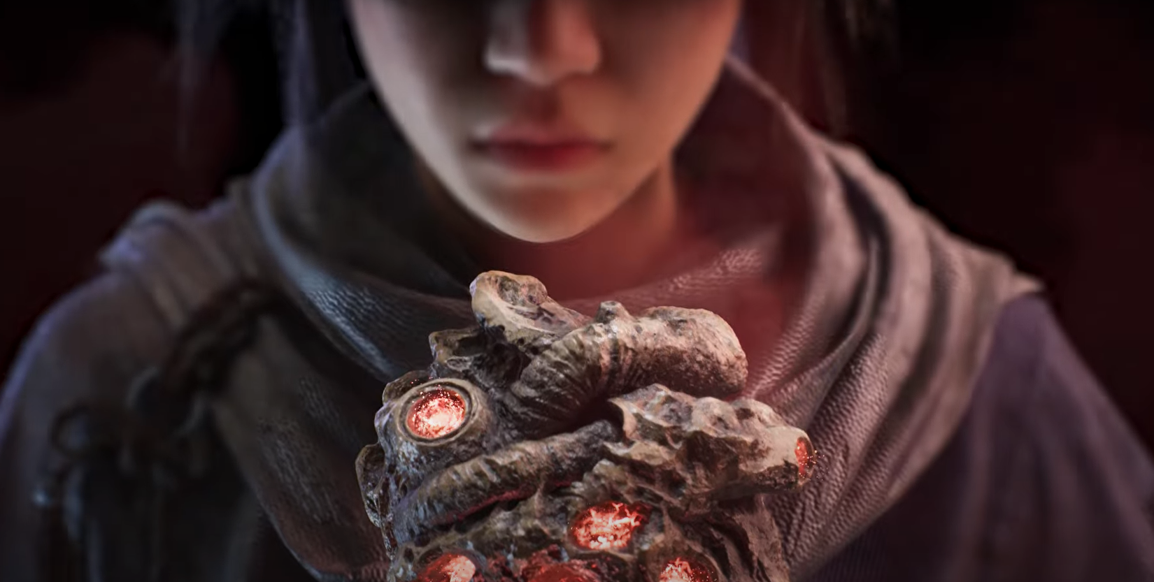 Genigods: Nezha main character looking at heart-like root ball