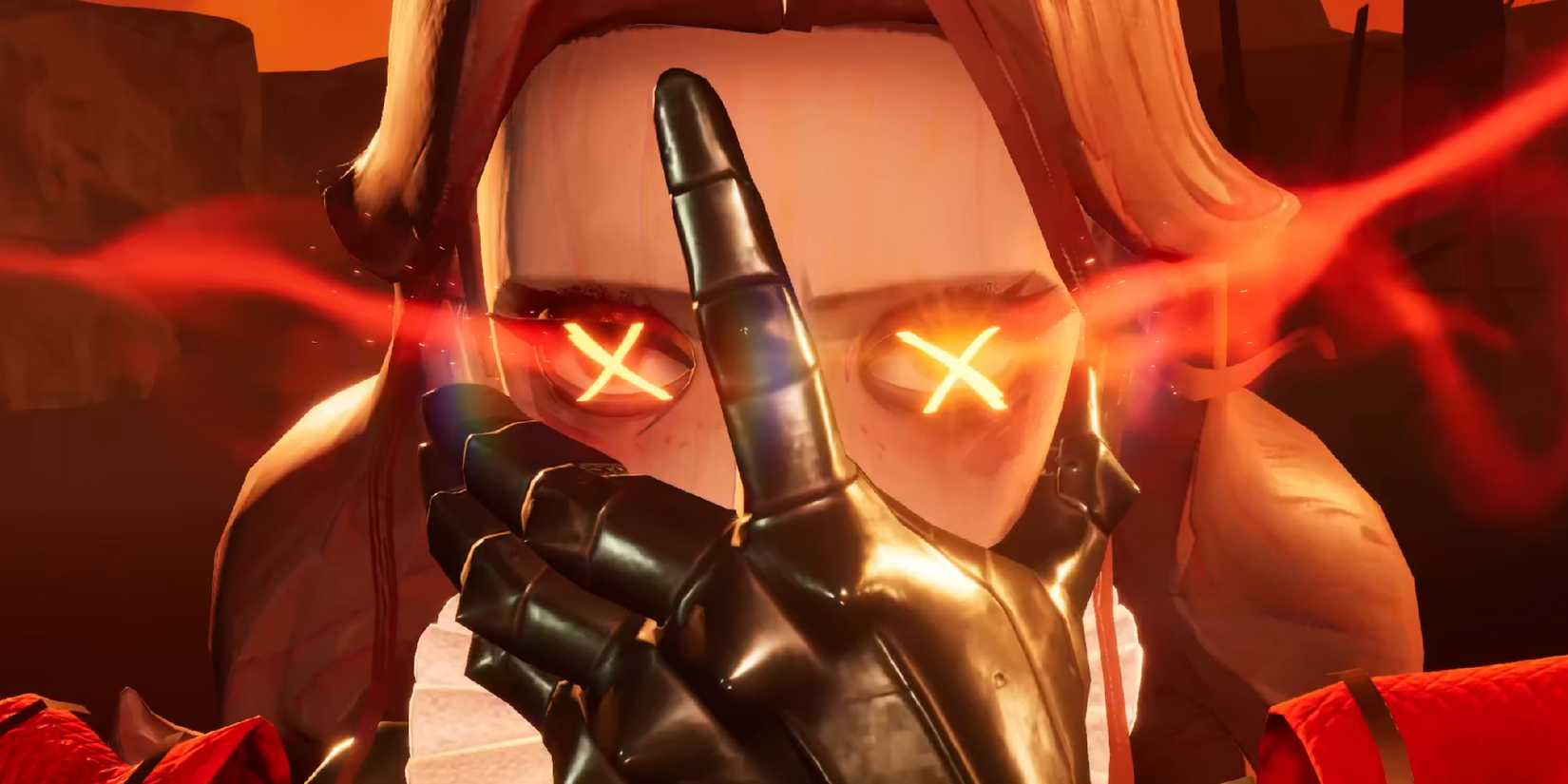 A Sea of Remnants character with glowing eyes during an ultimate animation