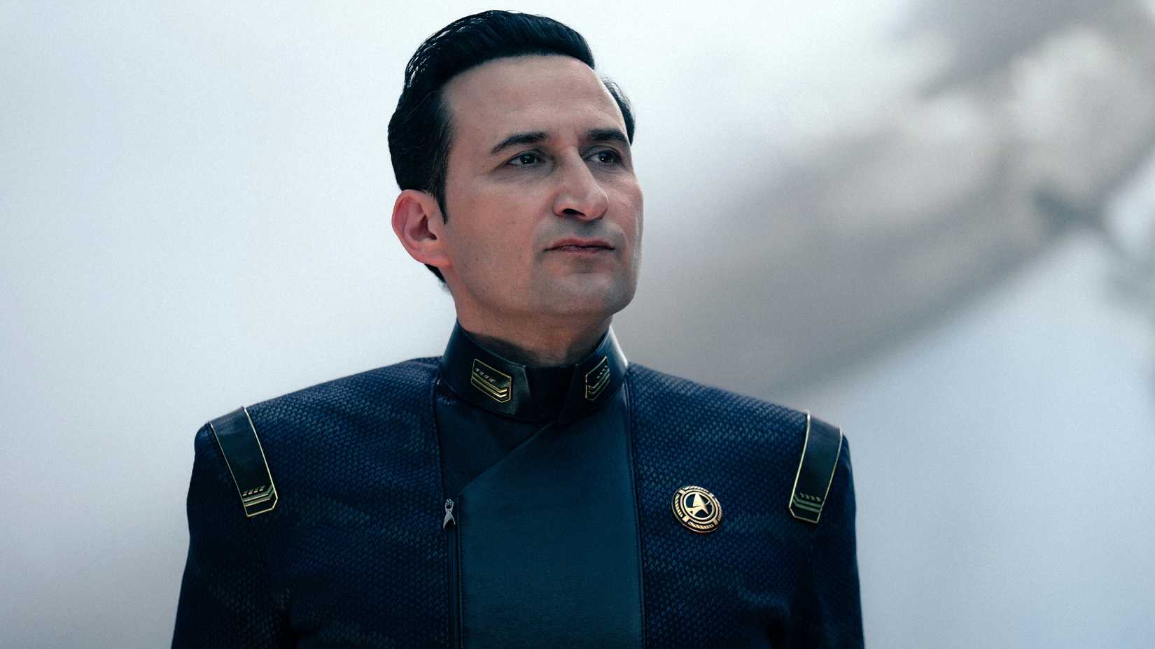 Chanceler Kelrec triste em Star Trek: Starfleet Academy