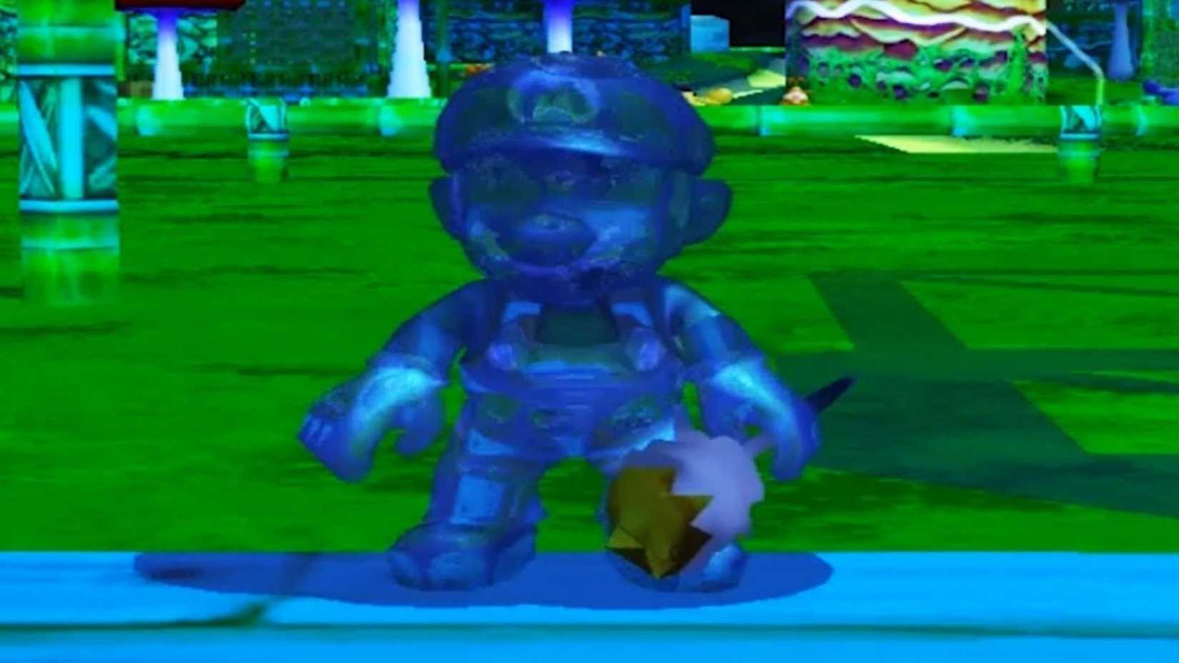 Shadow Mario em Super Mario Sunshine