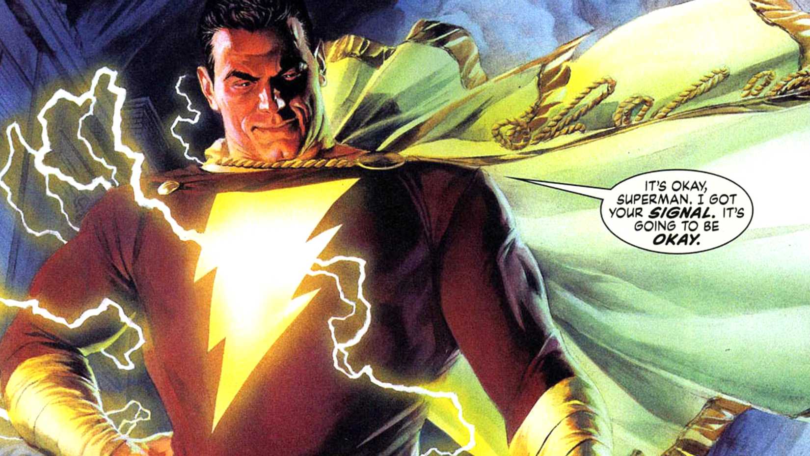 Shazam-Kunst von Alex Ross 2