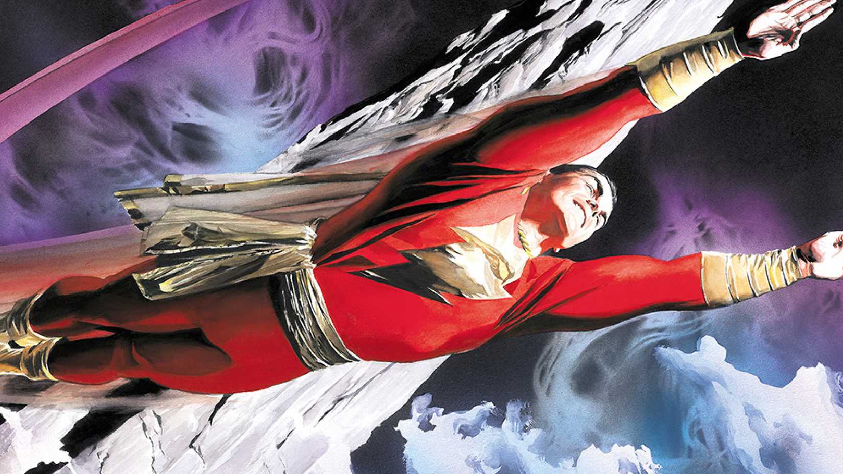 Shazam-Kunst von Alex Ross