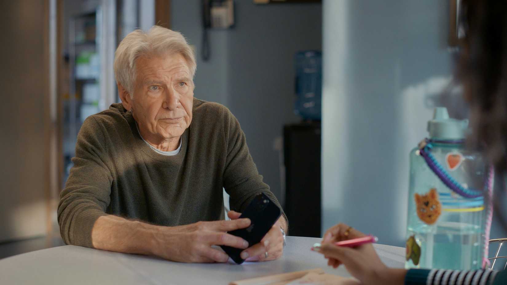 Paul looking annoyed in Shrinking