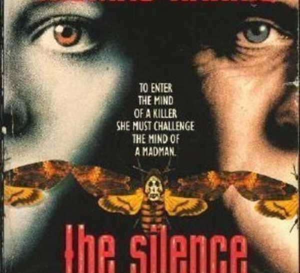 Silence of the Lambs book cover using imagery from the film adaptation