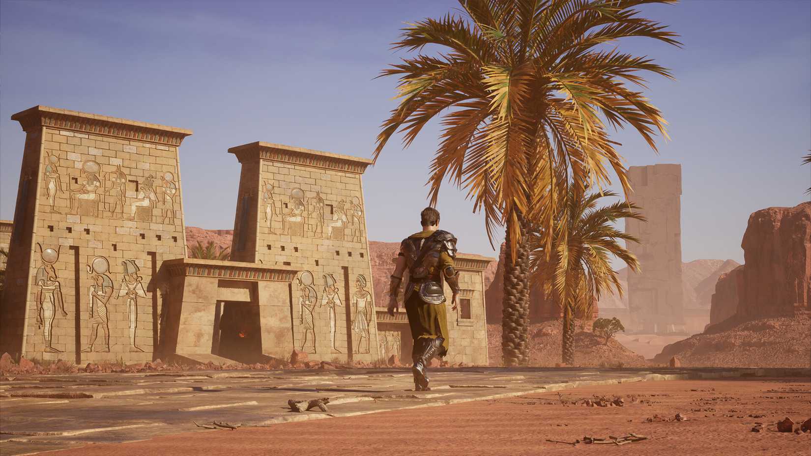 Skyrim-Spiel Ägypten-Motiv