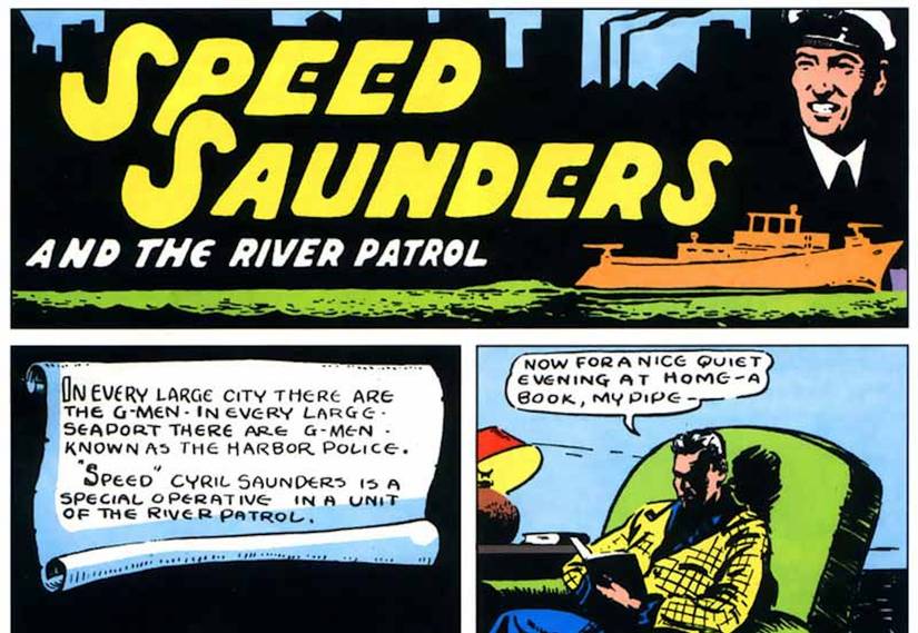 Speed ​​Saunders in der Detektiv-Comic-Kunst