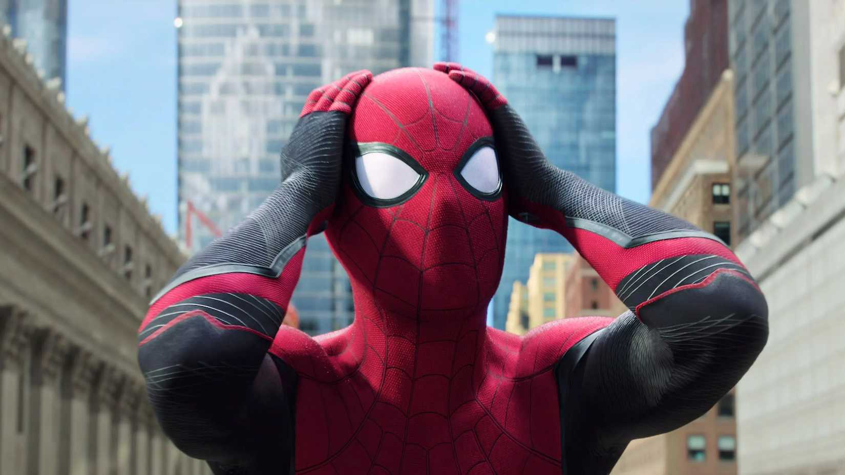 Spider-Man em cena de No Way Home