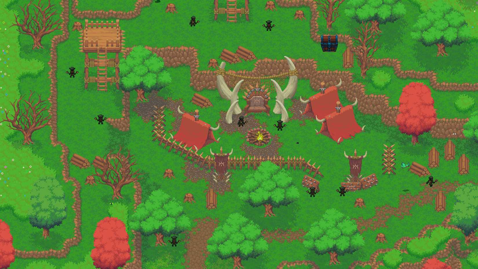 Image shows gameplay from The Kingdoms of Ædloran