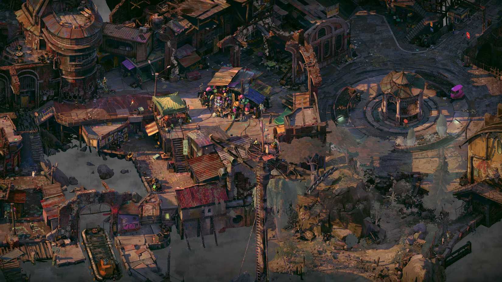 Image shows environment from Zero Parades