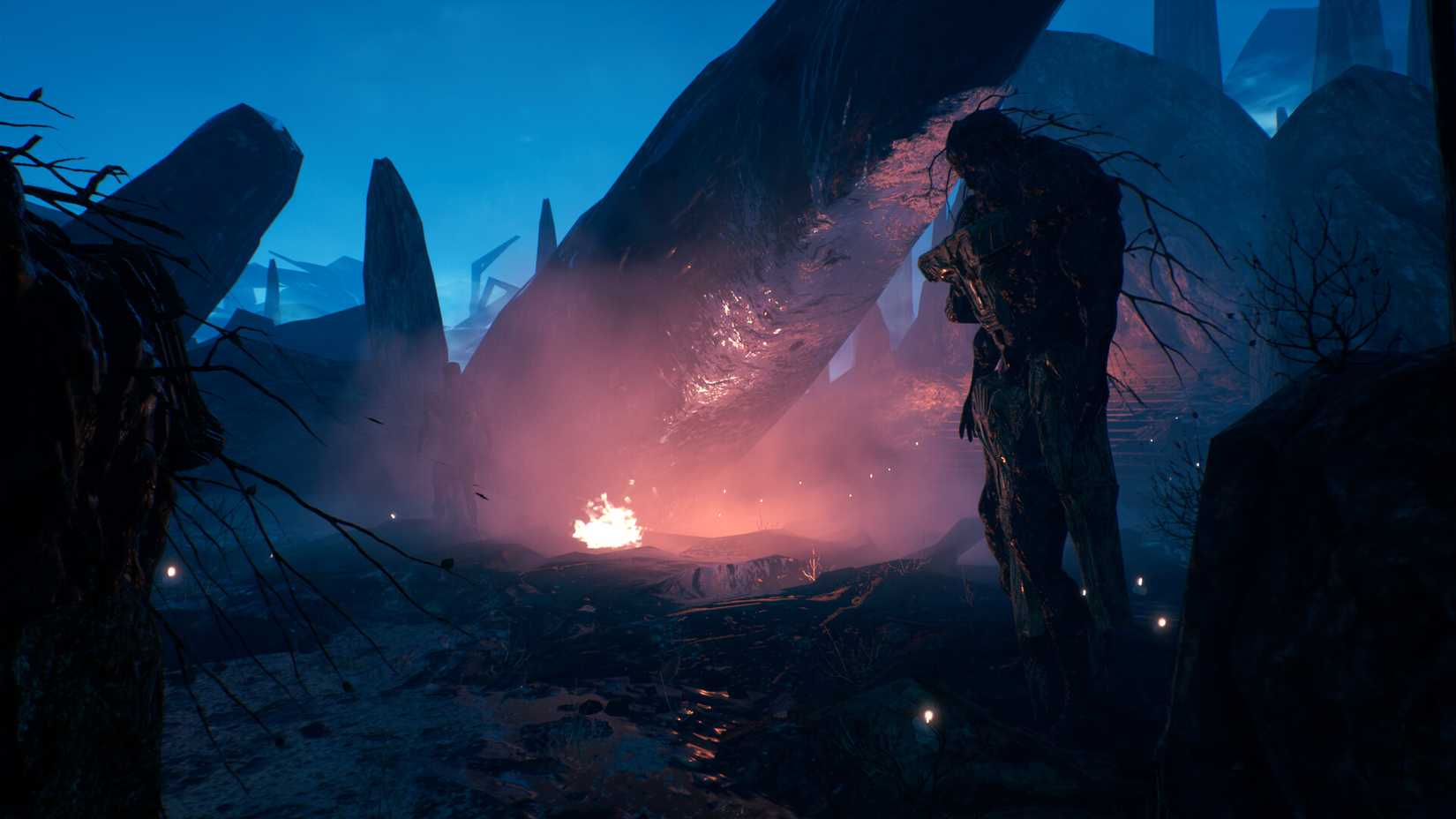 Image shows promotional art for ASTHENIA