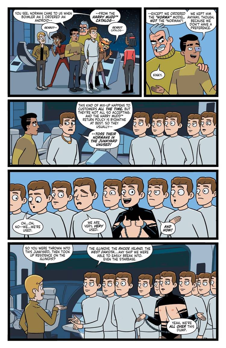 Star Trek Harry Mudd Robots