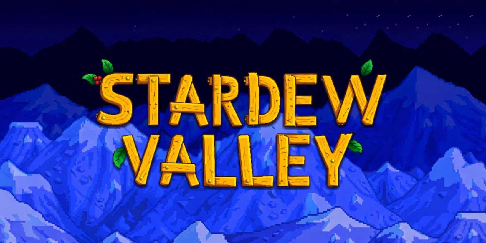 Sternentau auf blauem Berghintergrund