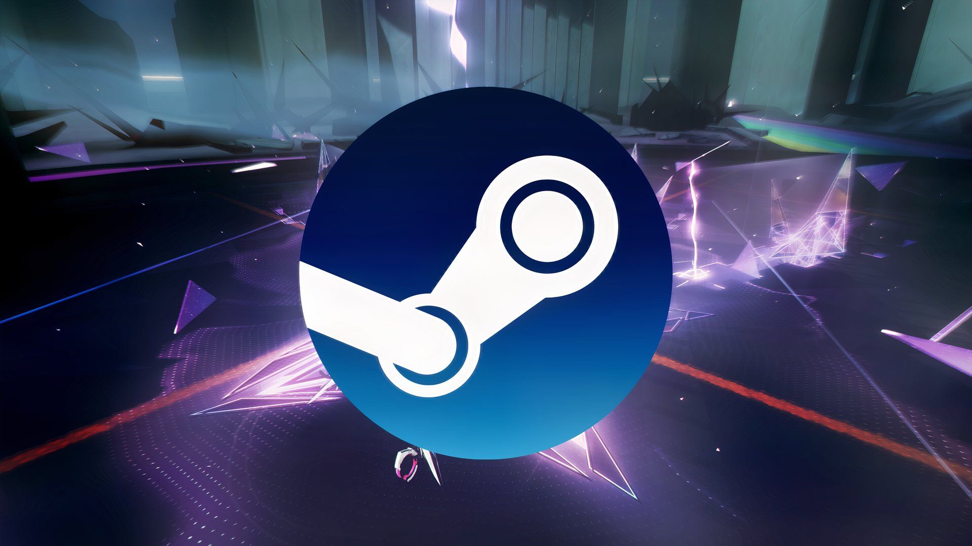Image shows Punishing: Gray Raven screenshot with Steam logo in foreground