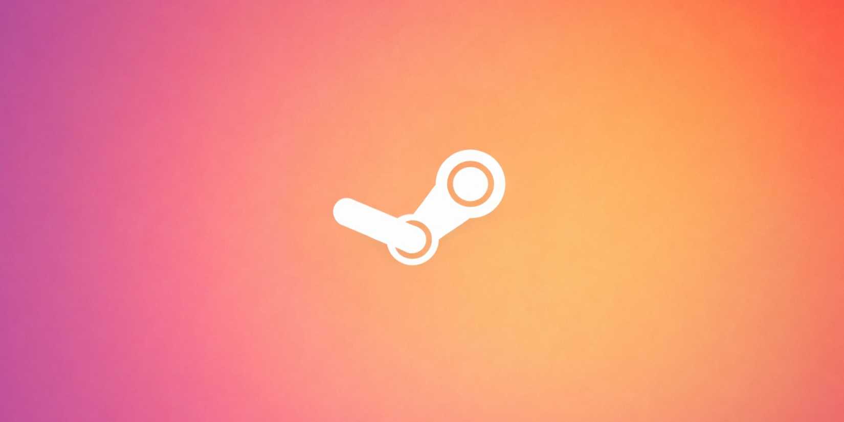 Steam Gamers Divided Over Overhauled Achievement System 1 Steam logo on pink and orange background
