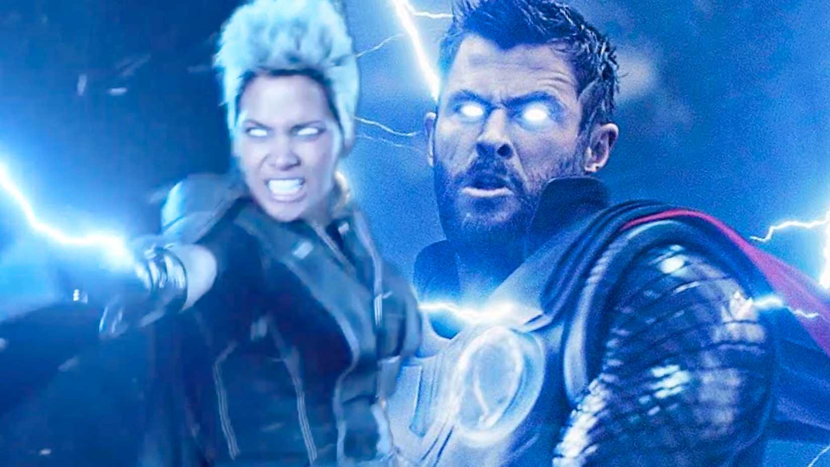 Storm und Thor nutzen Marvel-Filme mit Blitzkräften