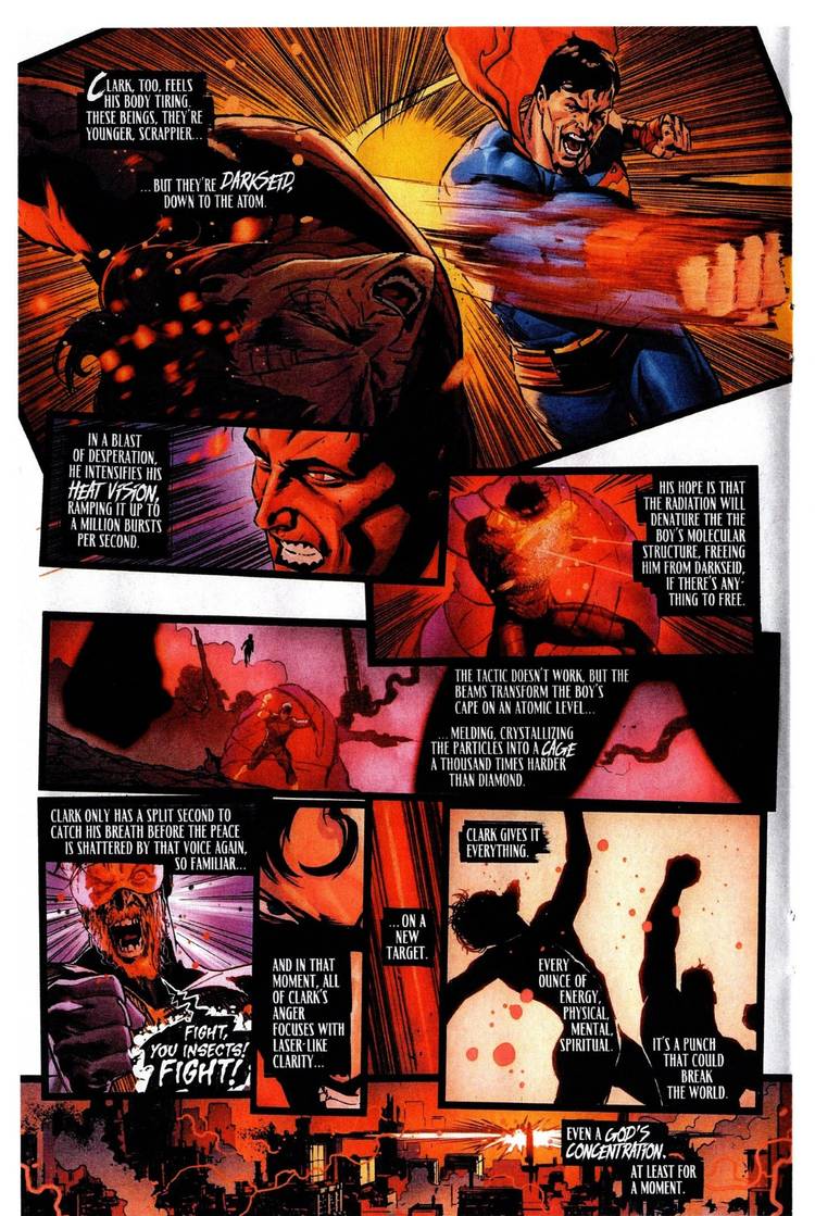 Superman in DC KO #4 powered up 2