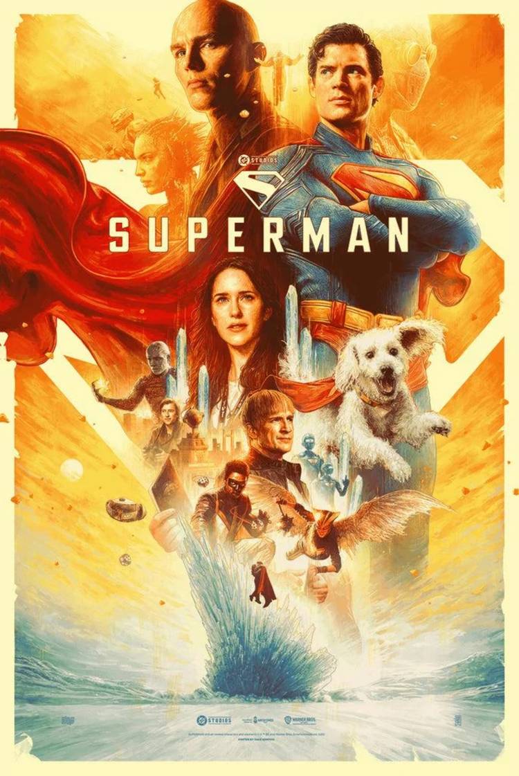 SupermanPosterJake Outline