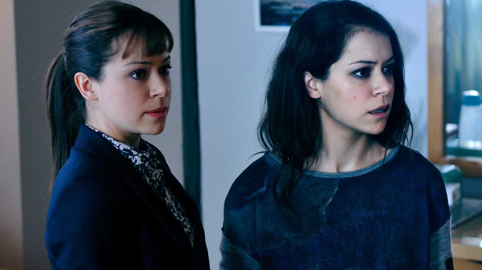 Tatiana Maslany als Alison und Sarah in Orphan Black
