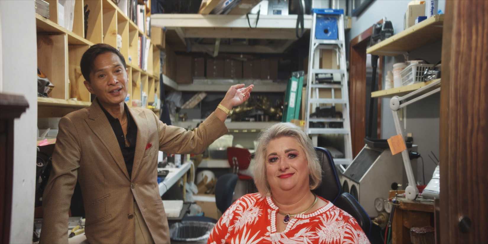 MURDER IN GLITTERBALL CITY, von links: John und Missy Tan, (Staffel 1, ausgestrahlt am 19. Februar 2026). Foto: ©HBO