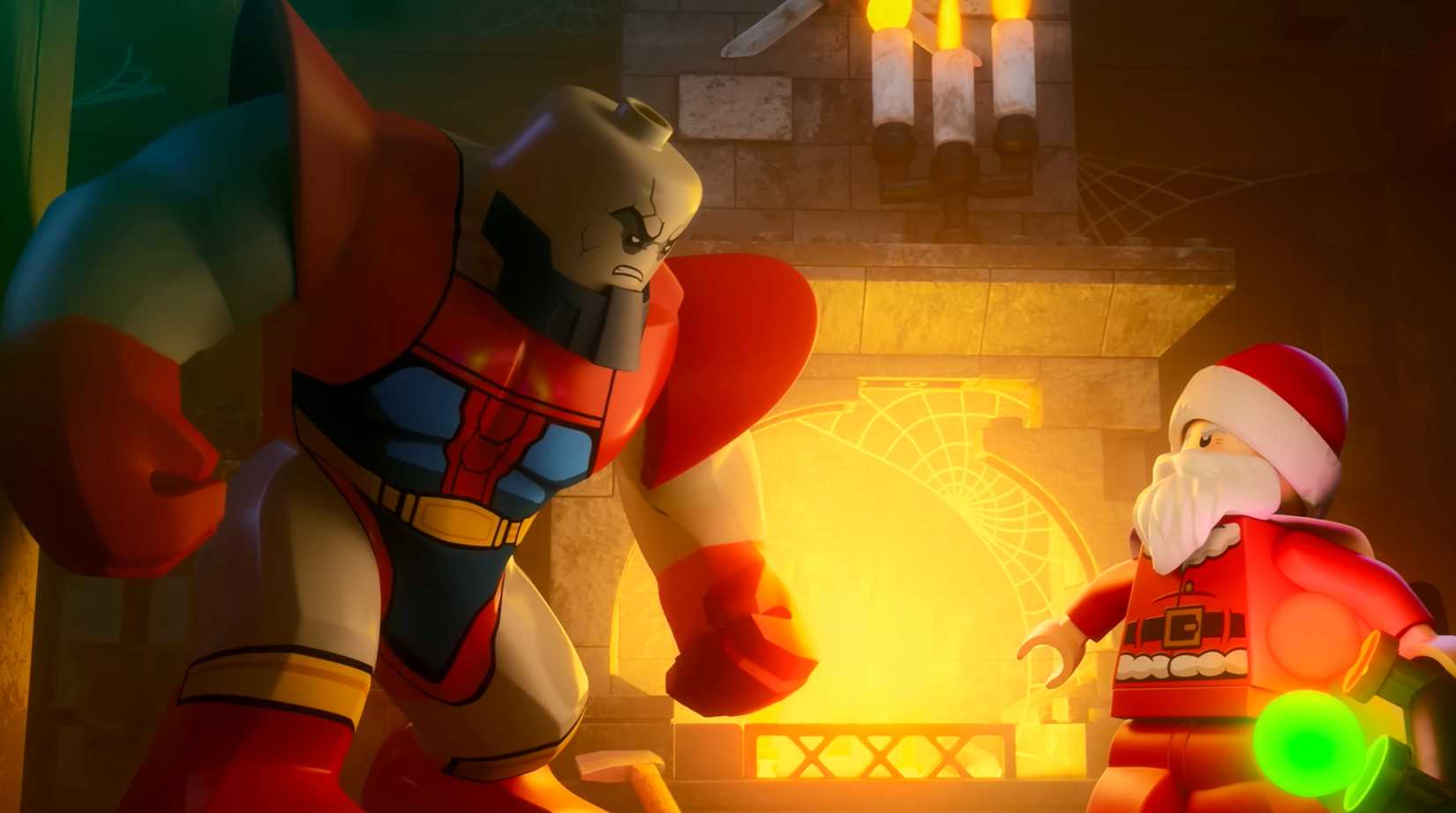 Papai Noel contra Terrax em Lego Marvel Avengers: Strange Tails
