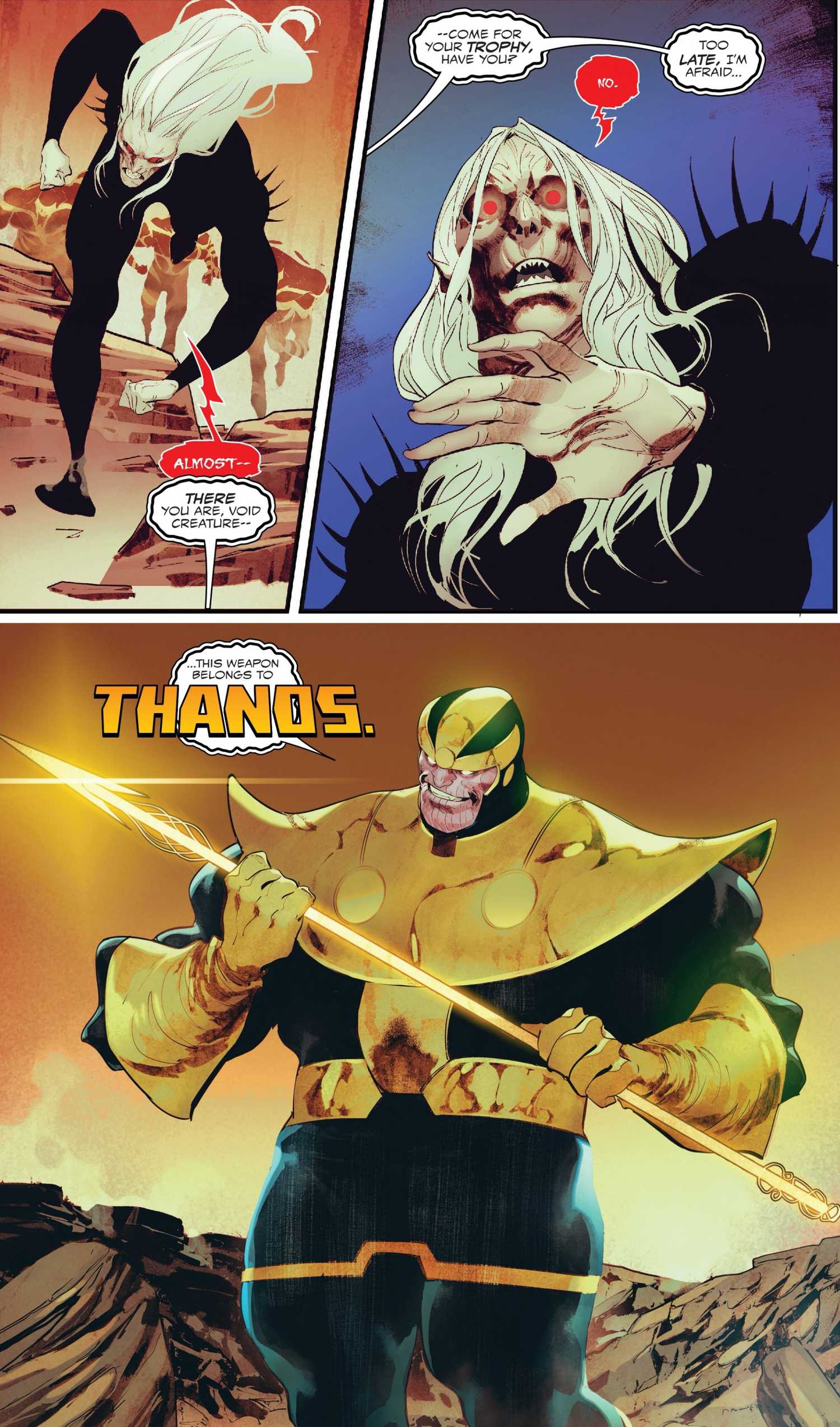Thanos Claims All-Light in Knull #2