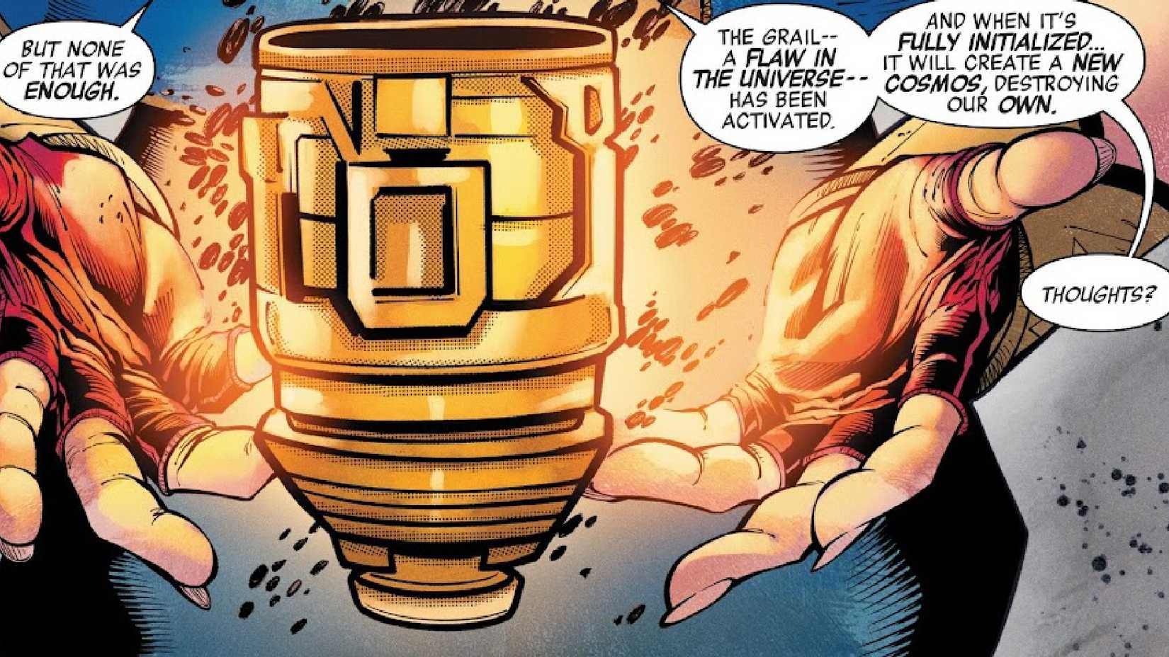 THE AVENGERS REVEAL THE GRAIL