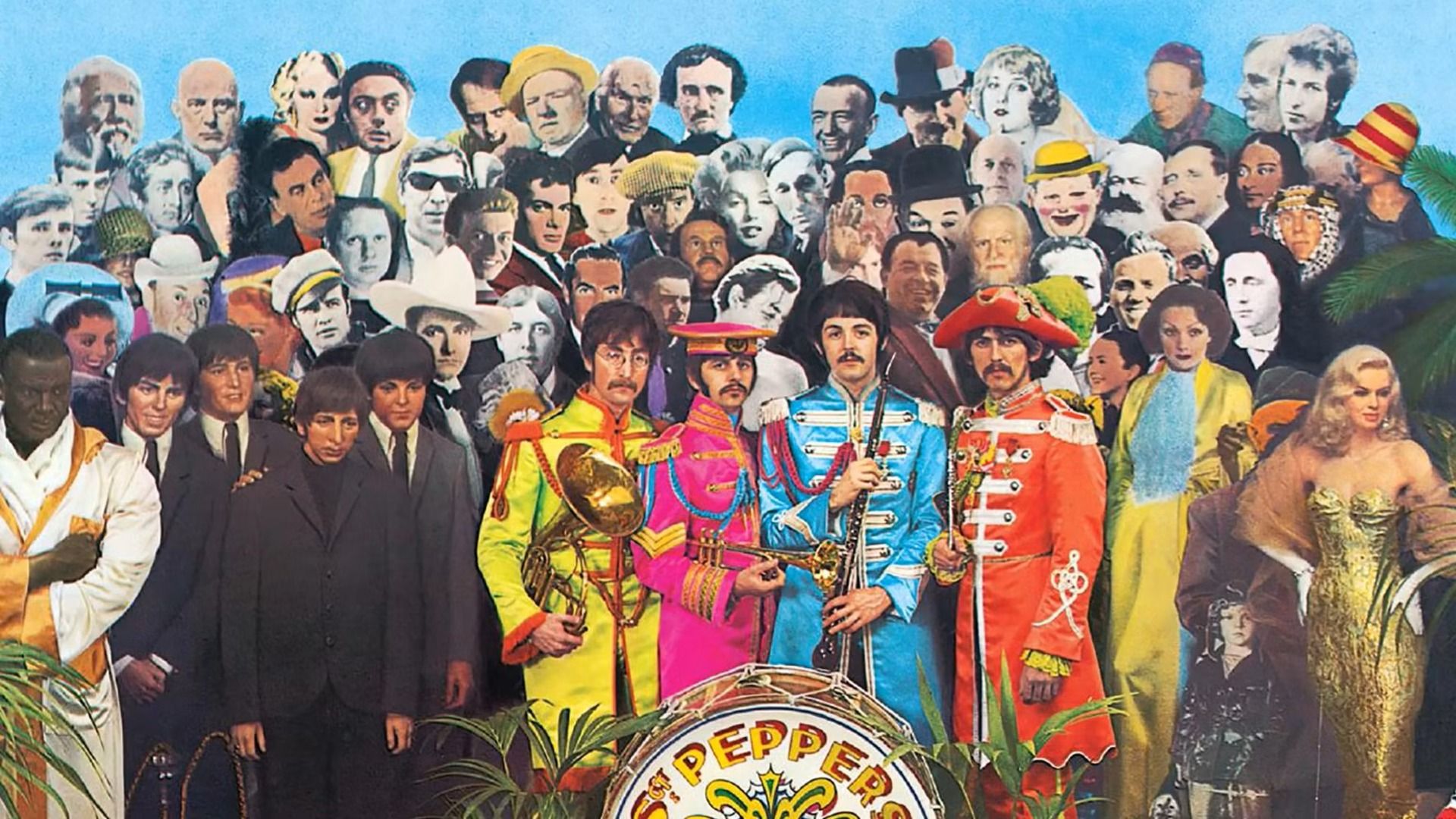 The Beatles Sgt. Pepper's Lonely Hearts Club Band album cover (1)