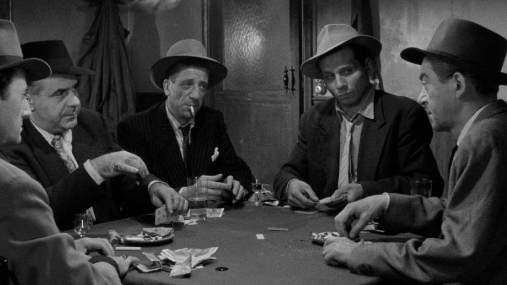 The cast of Rififi