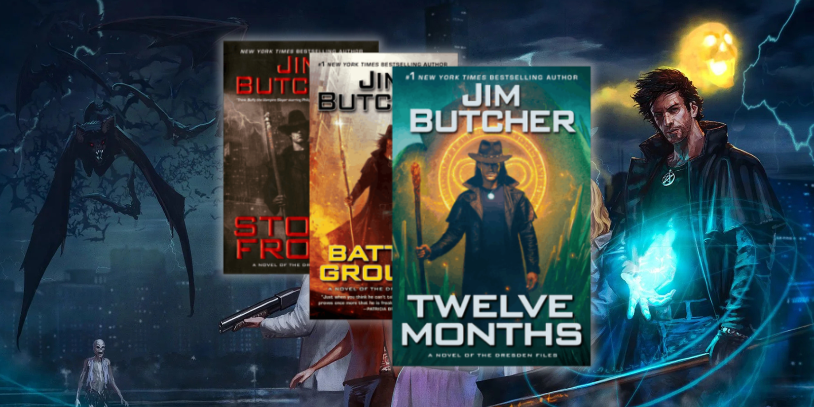 The Dresden Files by Jim Butcher books featured image
