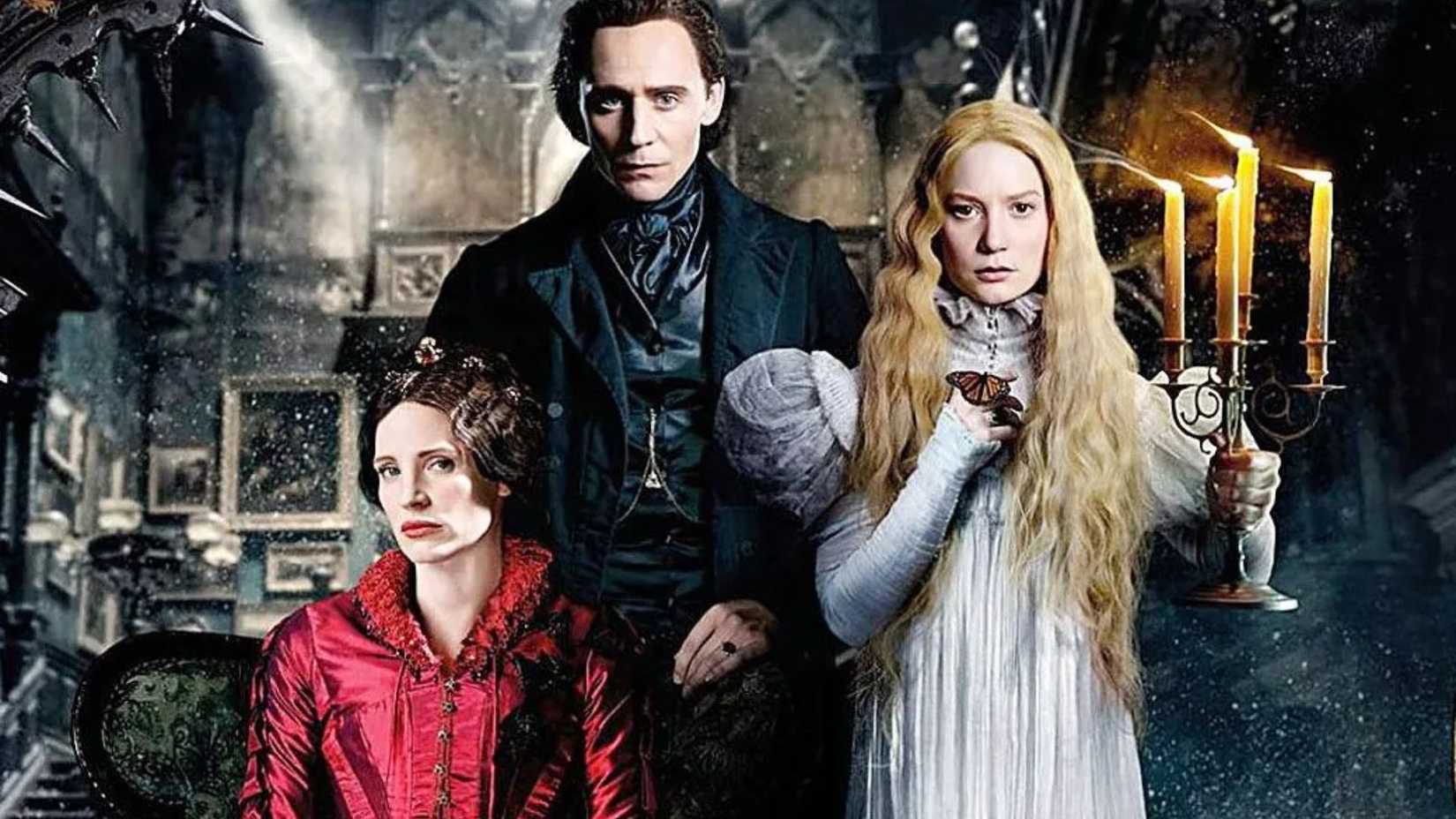 A fotografia da família em Crimson Peak